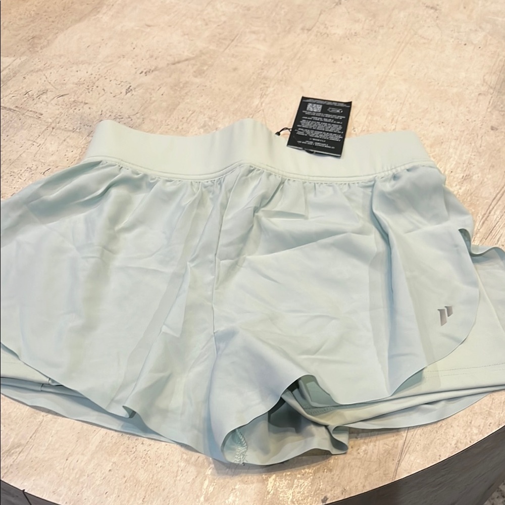Women's Light Blue Athletic Shorts